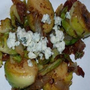 Bacon and Blue Cheese Brussel Sprouts Recipe - (4.3/5)_image