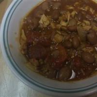 Chili-Flavored Turkey Stew With Hominy and Tomatoes image