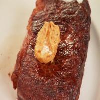 Seared Strip Steaks with North African-Spiced Butter image