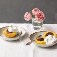 Baked Peaches with Amaretti and Cocoa image
