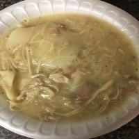 Hearty Chicken and Dumplings southern style EASY!!_image