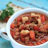 Easy Vegetable Beef Soup with Ground Beef image