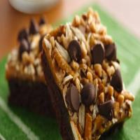 Caramel Pretzel Crunch Brownies image