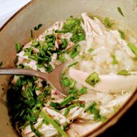 Vietnamese Chicken and Long-Grain Rice Congee_image