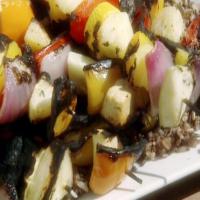 Veggie Kabobs with Herb and Garlic Marinade image
