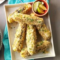 Chip-Crusted Grilled Corn image