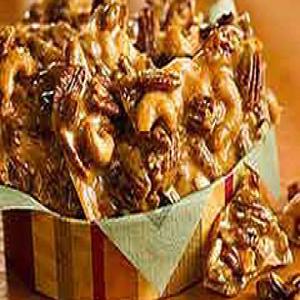 Hot-and-Sweet Pecan Brittle image