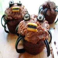 Spooky Spider Cupcakes/Muffins for a Howling Halloween!_image