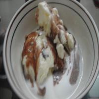 Marshmallow Fudge Ice Cream Topping image