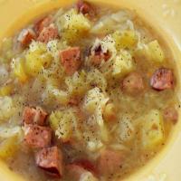 Crockpot Polish Sausage and Cabbage Soup Recipe - (4.3/5)_image