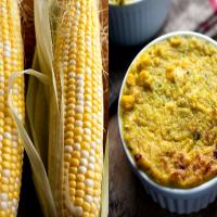 Corn Pudding With Roasted Garlic and Sage_image