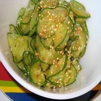 Sesame Japanese Cucumber Salad image