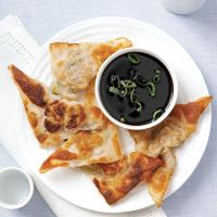 Wonton Pot Stickers with Soy Reduction_image