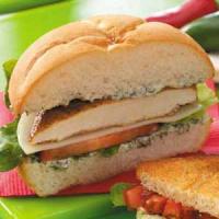 Dilled Cajun Chicken Sandwiches image