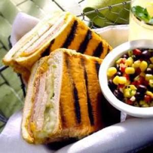 Grilled Turkey Cuban Sandwiches image