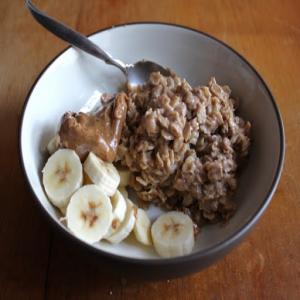 oatmeal - Almond Banana Breakfast Oats Recipe - (4.6/5)_image