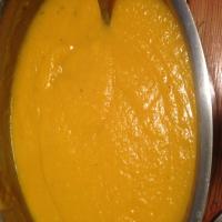 Roasted Butternut Squash Cream Soup with Ginger image