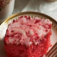 Strawberry Jell-O Cake_image