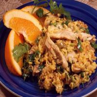 Brazilian Chicken and Rice With Olives_image