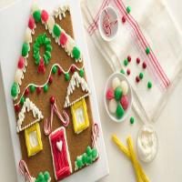 Giant Gingerbread House Cookie image