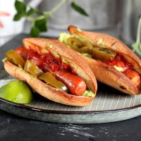 Air-Fried Taco Dogs image