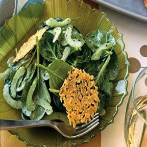 Spinach and Celery Salad with Lemon Vinaigrette_image