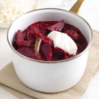 Creamy beetroot curry_image
