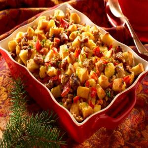 Super Moist Sausage and Bread Stuffing_image