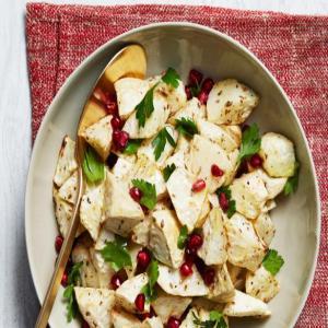 Roasted Celery Root with Pomegranate image