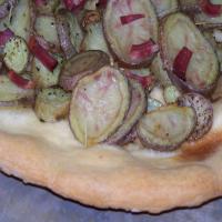 Potato and Rosemary Pizza image
