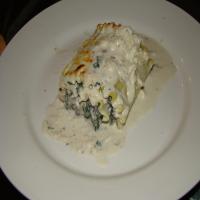 Lasagna Roll-Ups With Gorgonzola Cream Sauce image