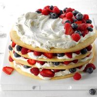 Berries & Cream Torte image