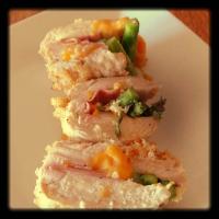 Ham and Asparagus Chicken Roulade image