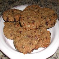 Peanut Butter and Chocolate Chunk Oat Cookies (No Flour) image