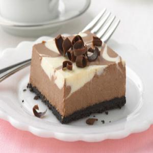 Philadelphia Chocolate Vanilla Swirl Cheesecake Recipe - (4.4/5) image