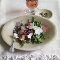 Green Bean Salad with Radishes and Prosciutto image