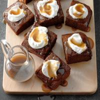 Granny's Gingerbread Cake with Caramel Sauce image