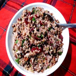 Cranberry-Pecan Brown Rice Stuffing image