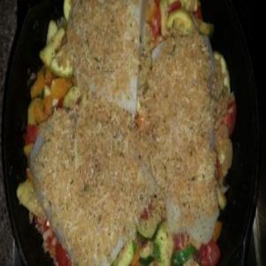 Baked Cod With Summer Squash_image