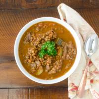 Lentil and Zucchini Stew image