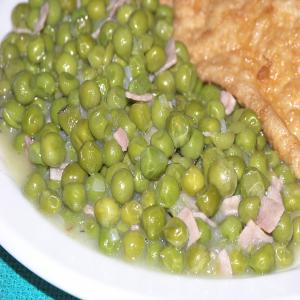 Peas With Ham a La Languedocienne_image