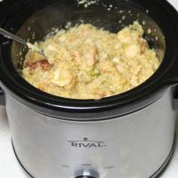 Slow Cooker Chicken and Dressing image