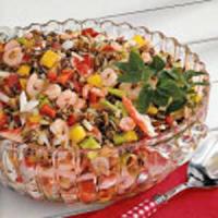 Wild Rice Seafood Salad_image