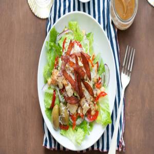 Italian Chopped Salad with Salami Crisps_image