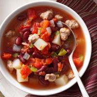 Bean Soup with Sausage_image