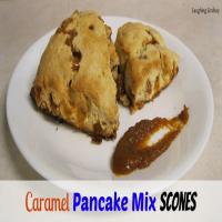 Caramel Pancake Mix Scones Recipe_image
