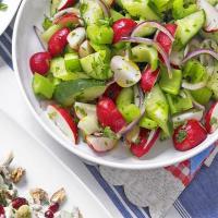 Radish & cucumber salad image