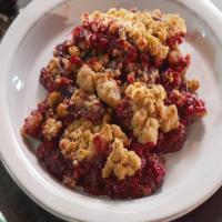Chunky Blackberry and Peanut Butter Crumble_image