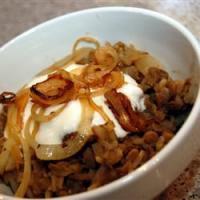 Lentils and Rice with Fried Onions (Mujadarrah) image