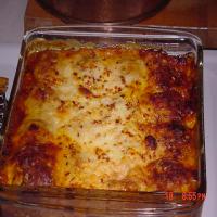 Lasagna..... Homemade Lasagna! image